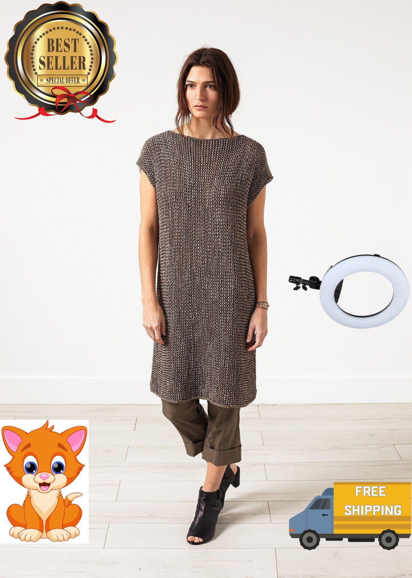 Cila Jumper in Mud