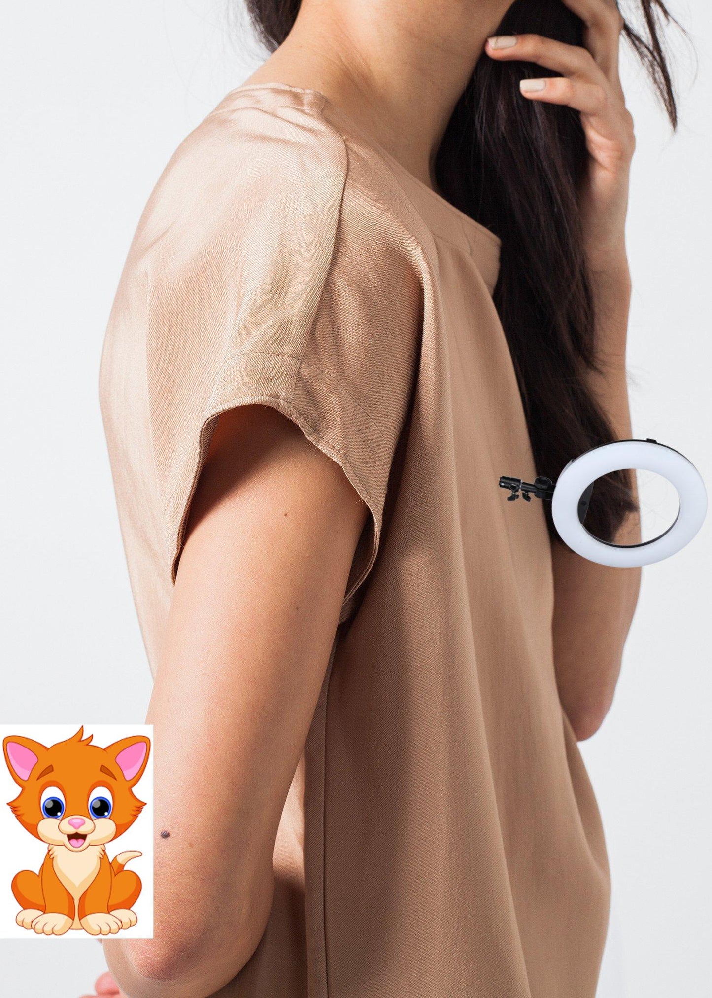 Philomene Dress in Camel