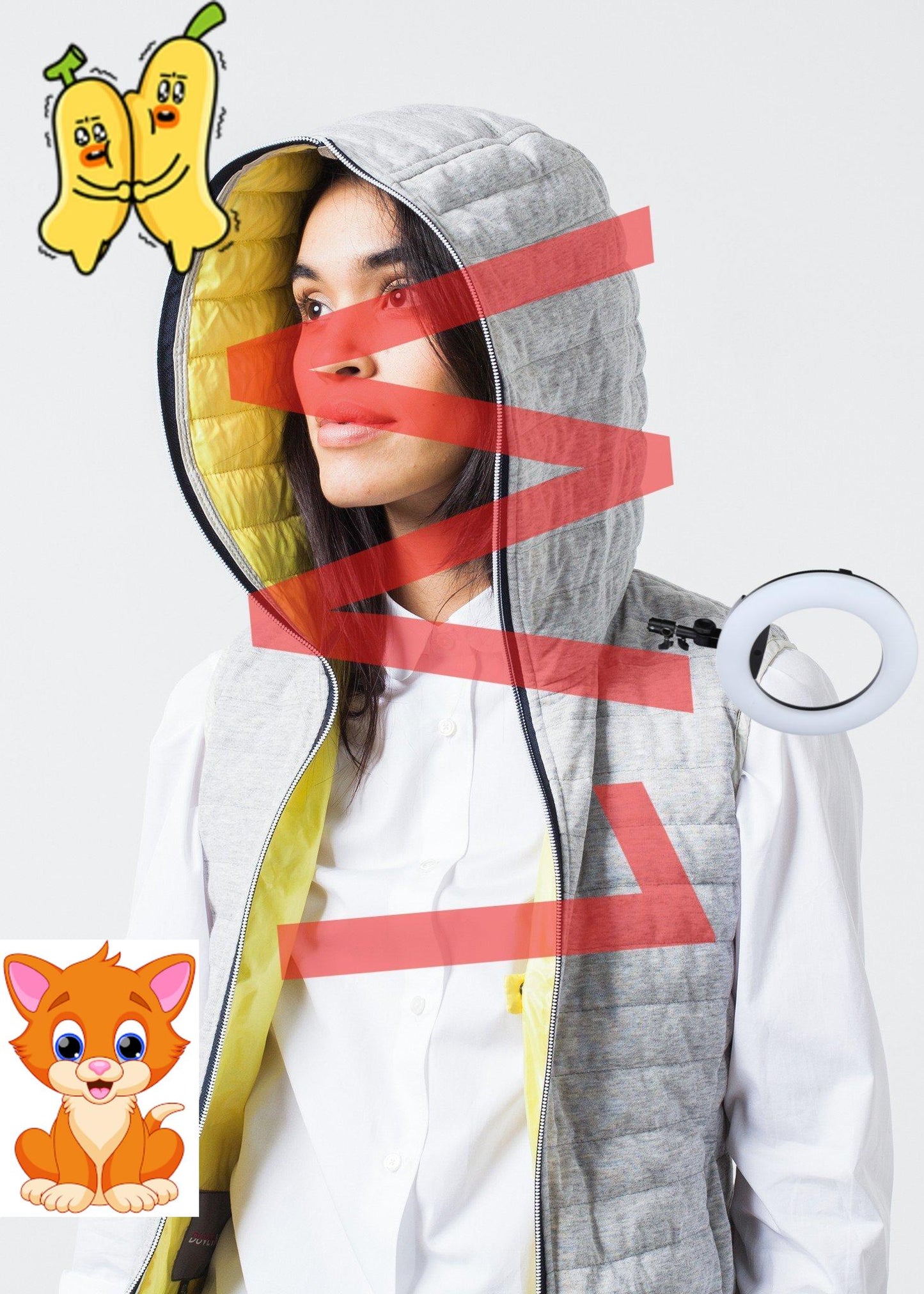 Primula Vest in Light Grey