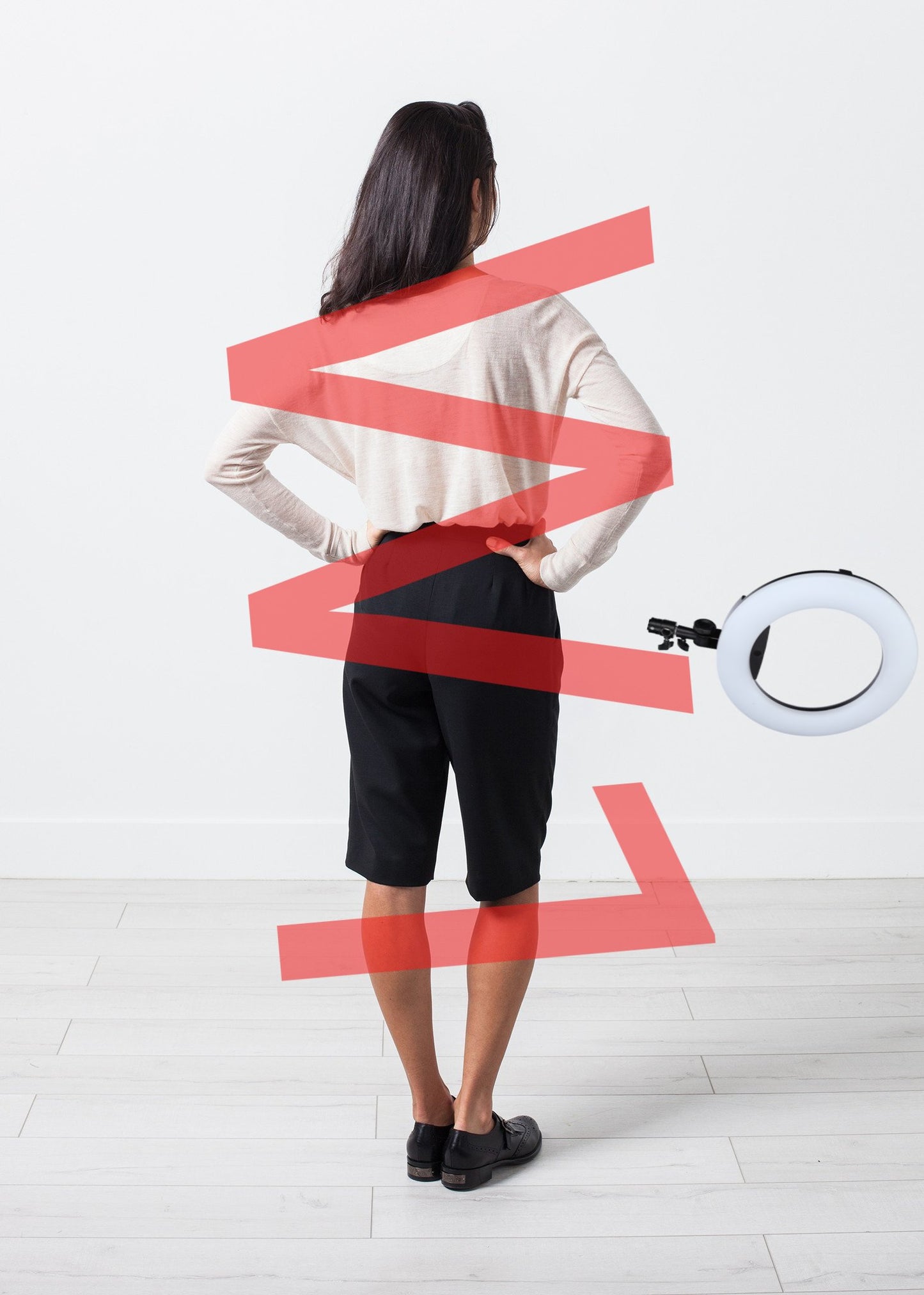 Woven Shorts in Black