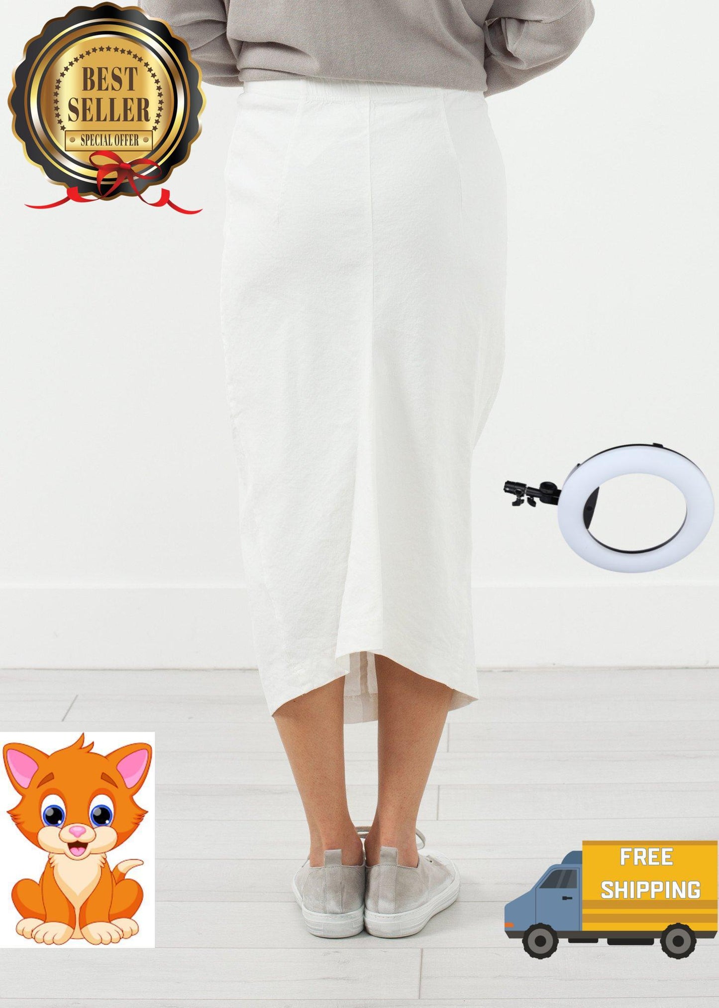 Fitted Skirt