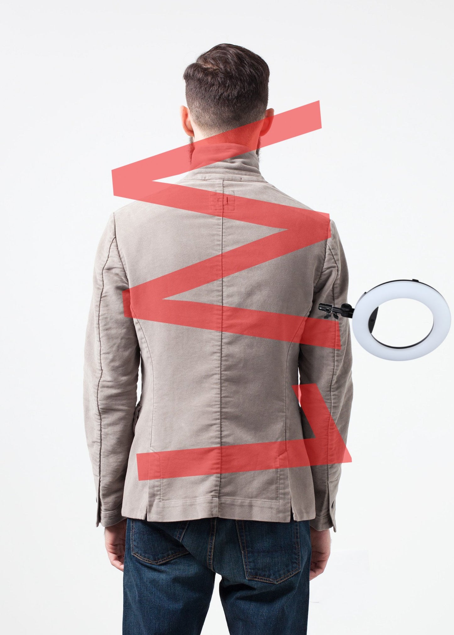 Zepo Brushed Cotton Blazer