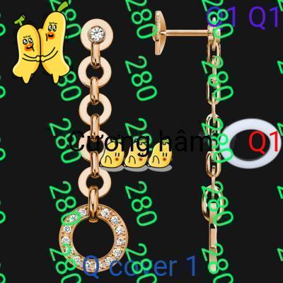14k Dangling Pendant Earrings