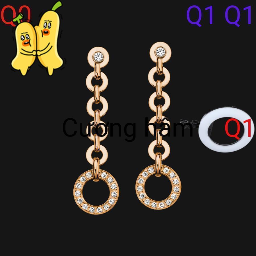 14k Dangling Pendant Earrings