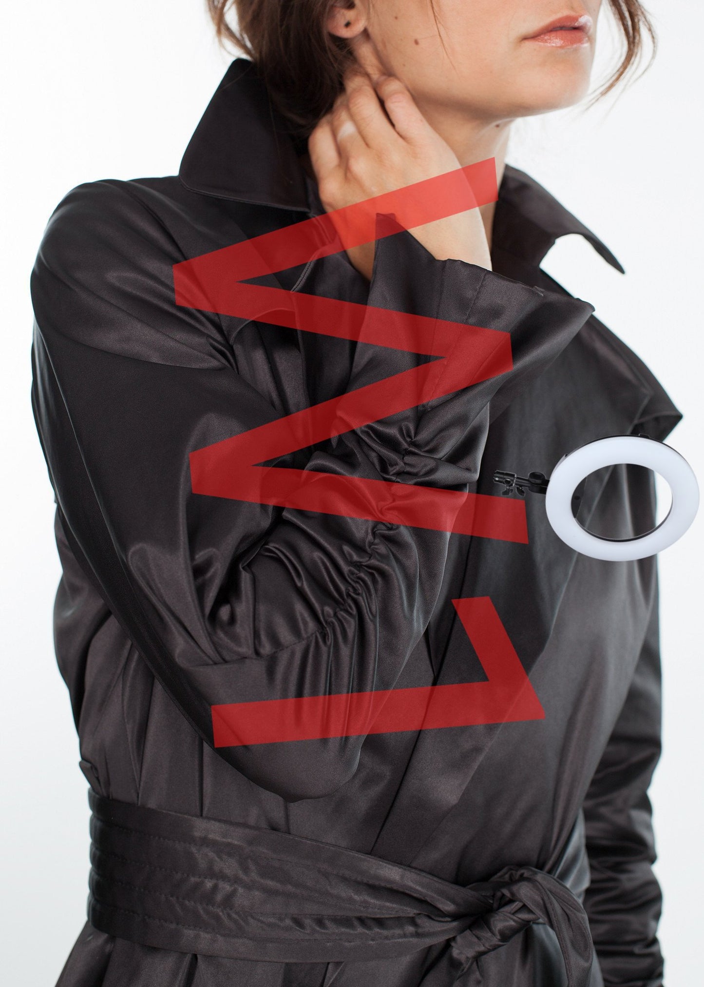 Trench Coat in Black