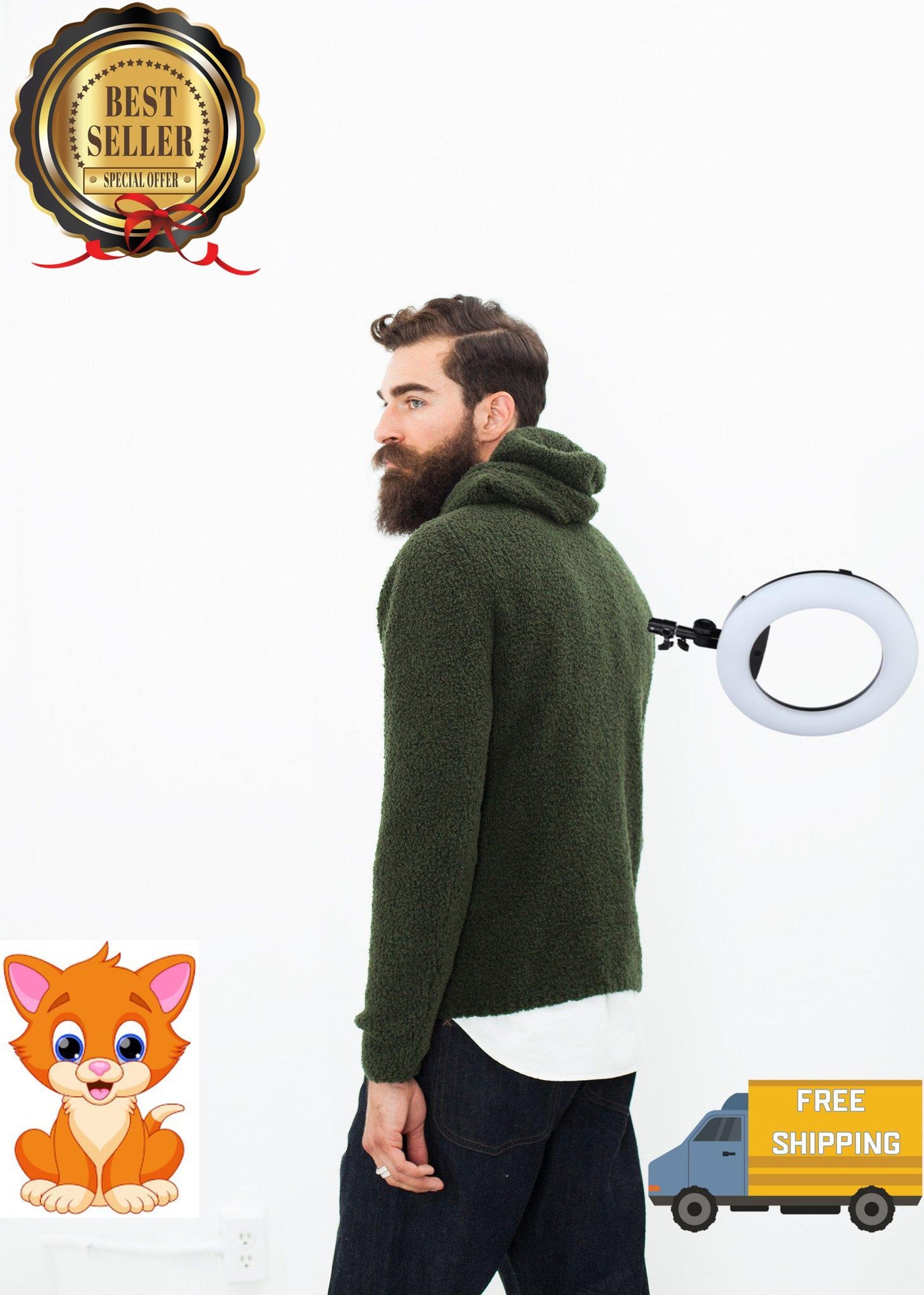 Grizzly Pullover in Greenfinch