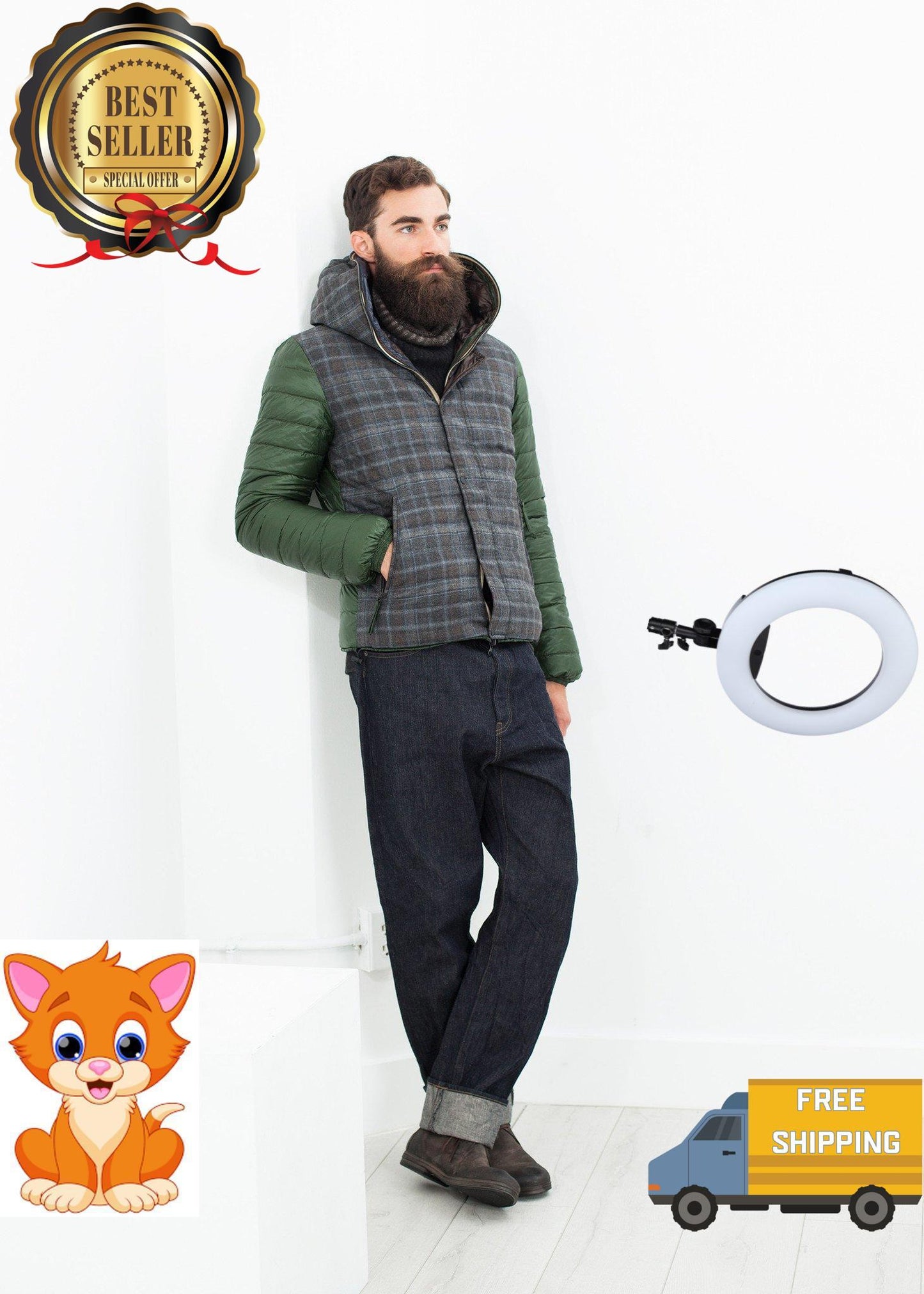 Ilo Coat in Teak