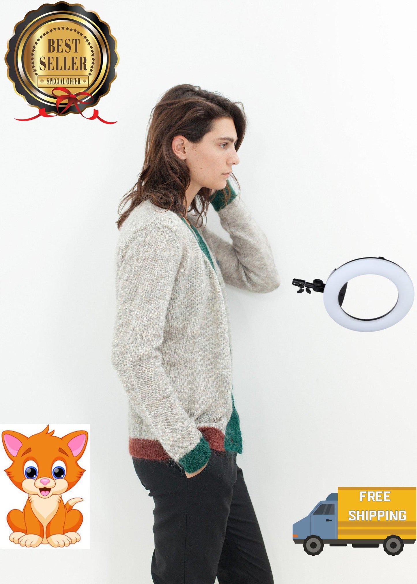 Deskle Cardigan in Heather