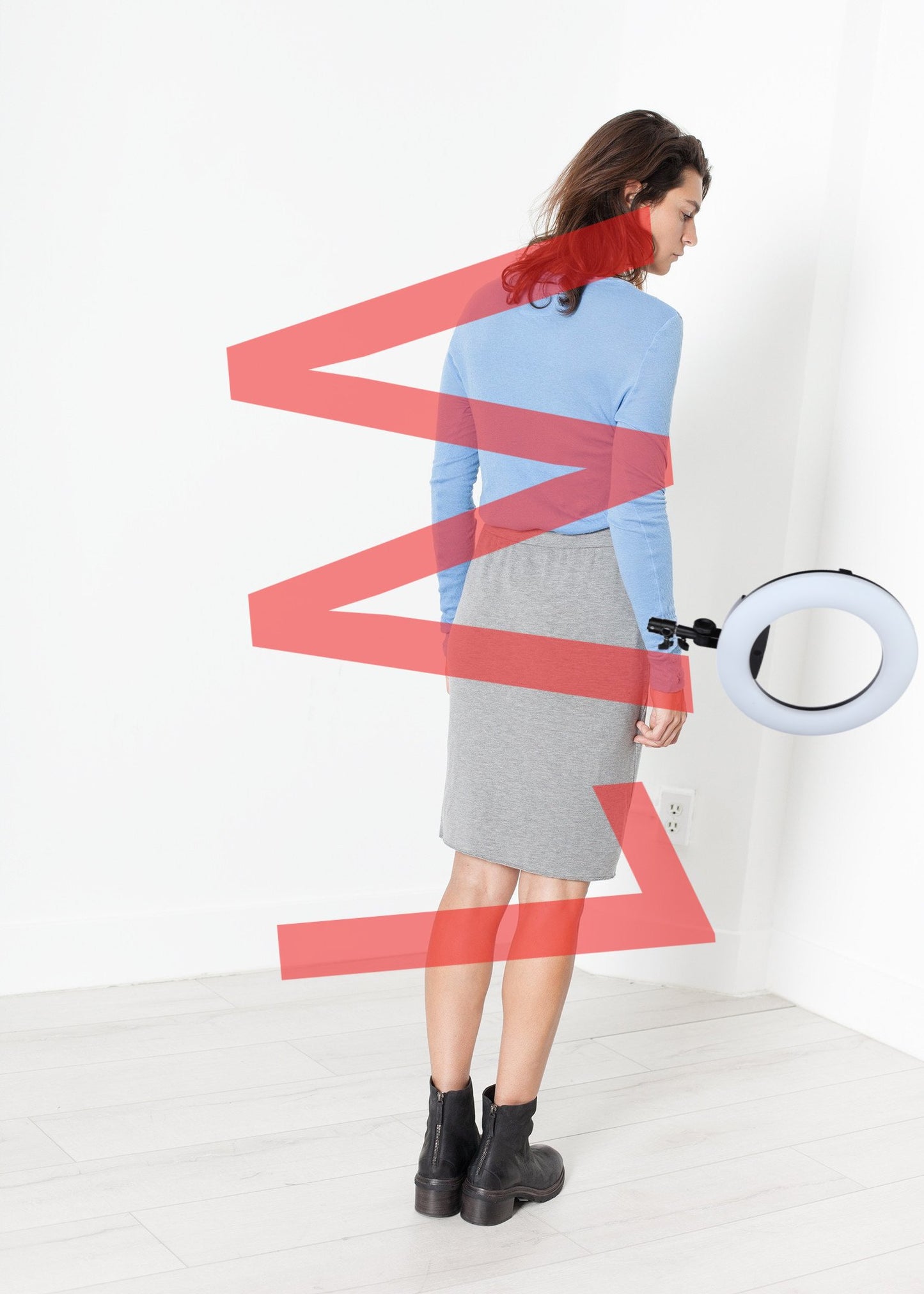 Tencel Jersey Mini in Heather Grey