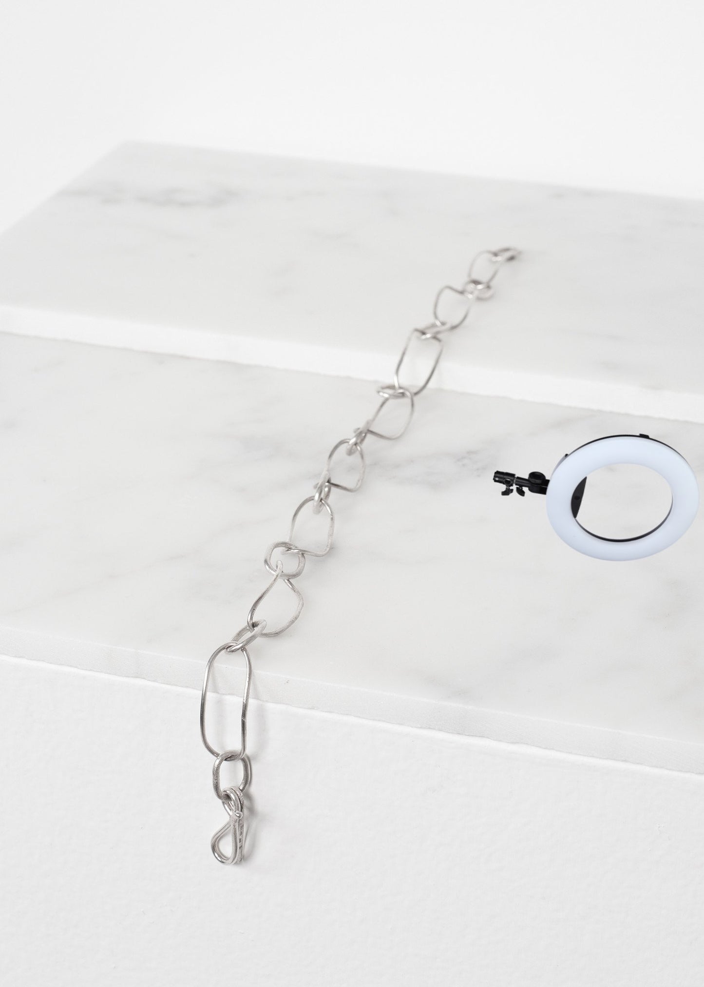 Bracelet 70 in Burnished Silver