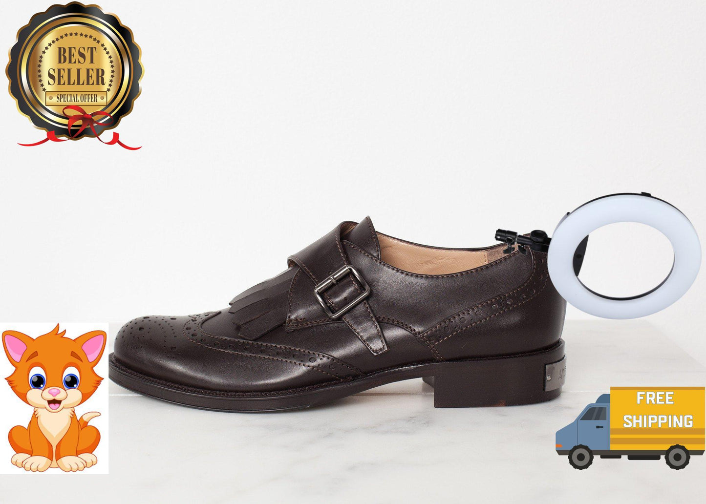 Golf Shoes in Brown