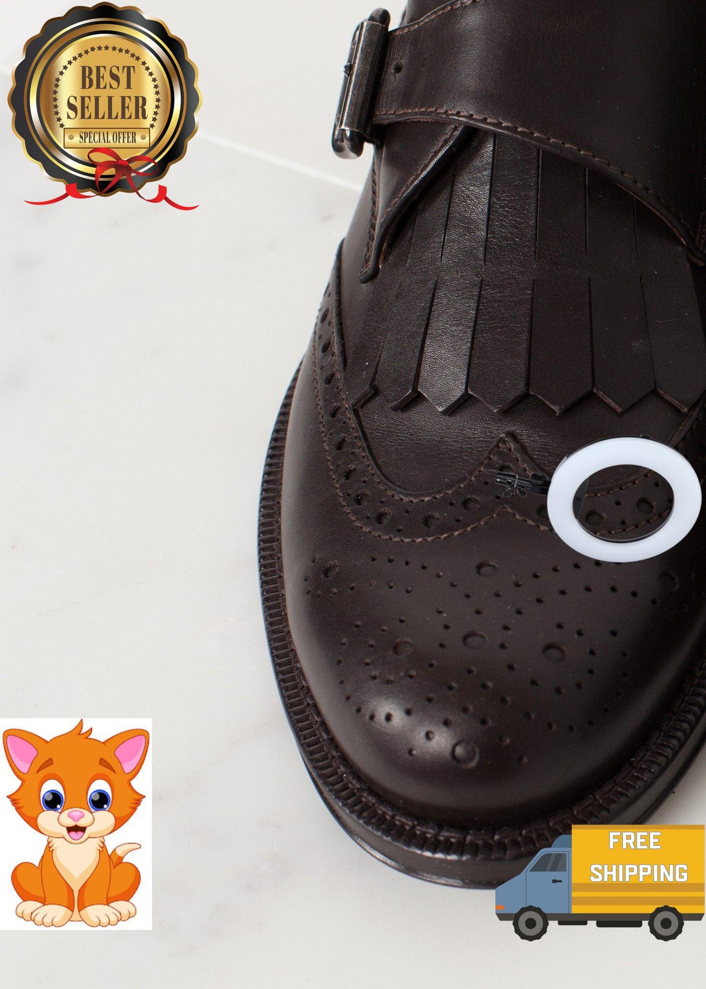 Golf Shoes in Brown