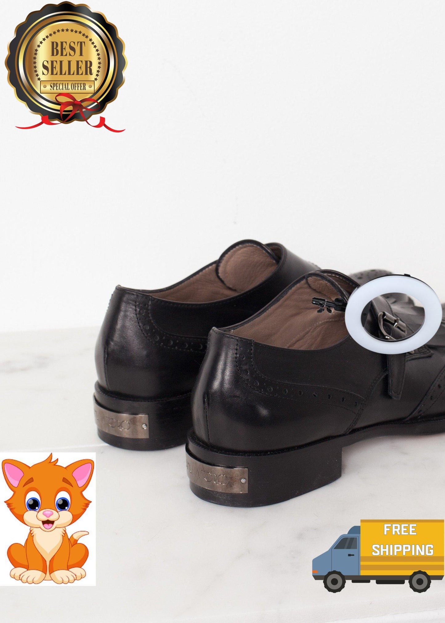 Golf Shoe in Black