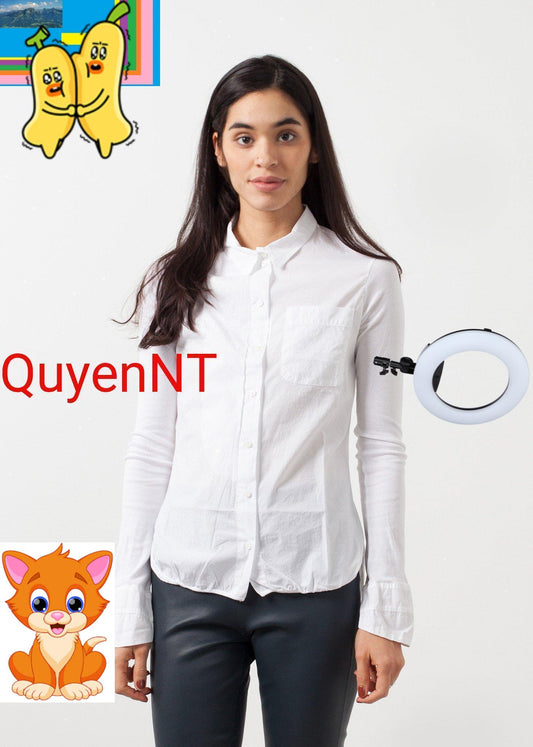 Soft Sleeve Button Up
