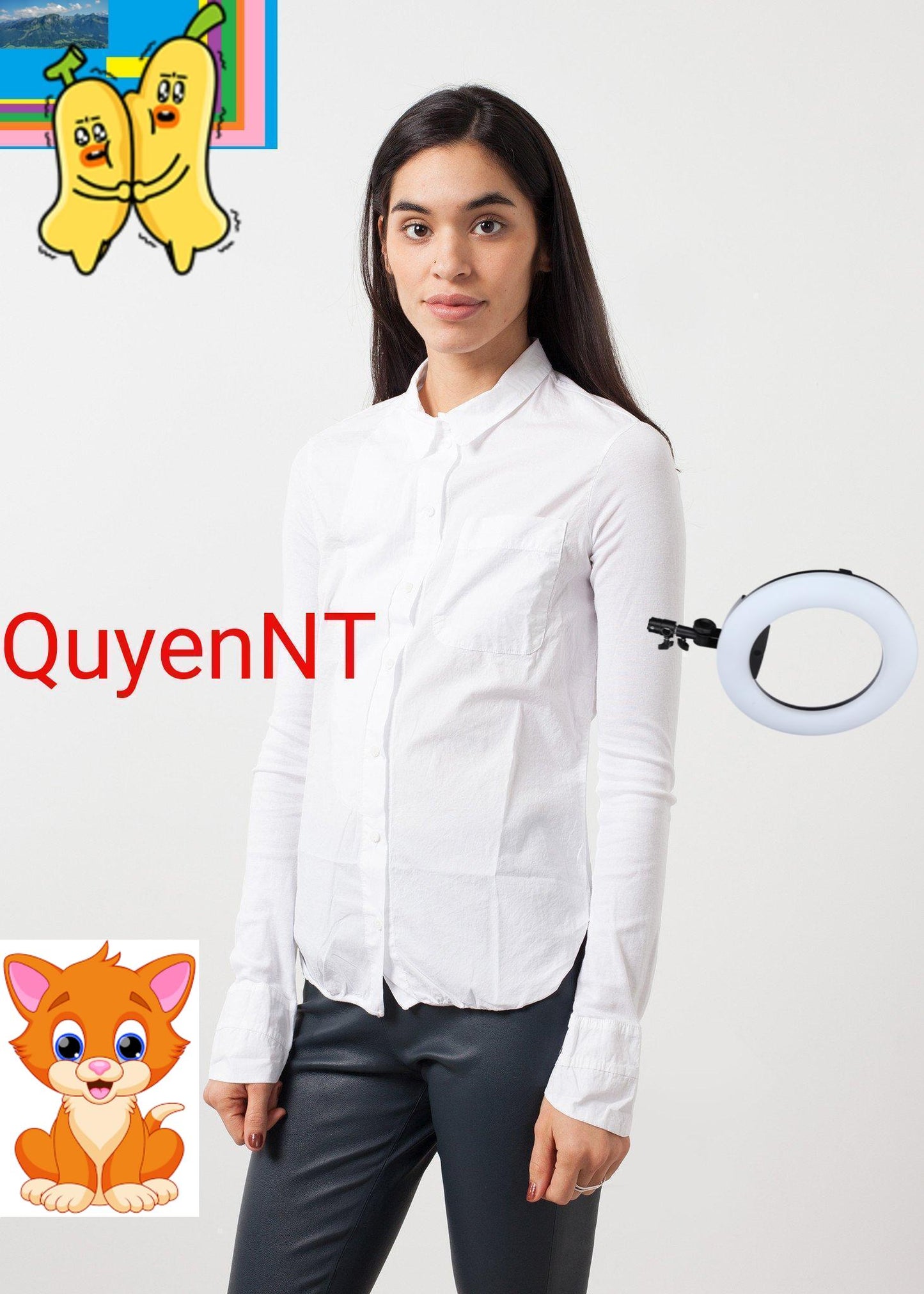 Soft Sleeve Button Up