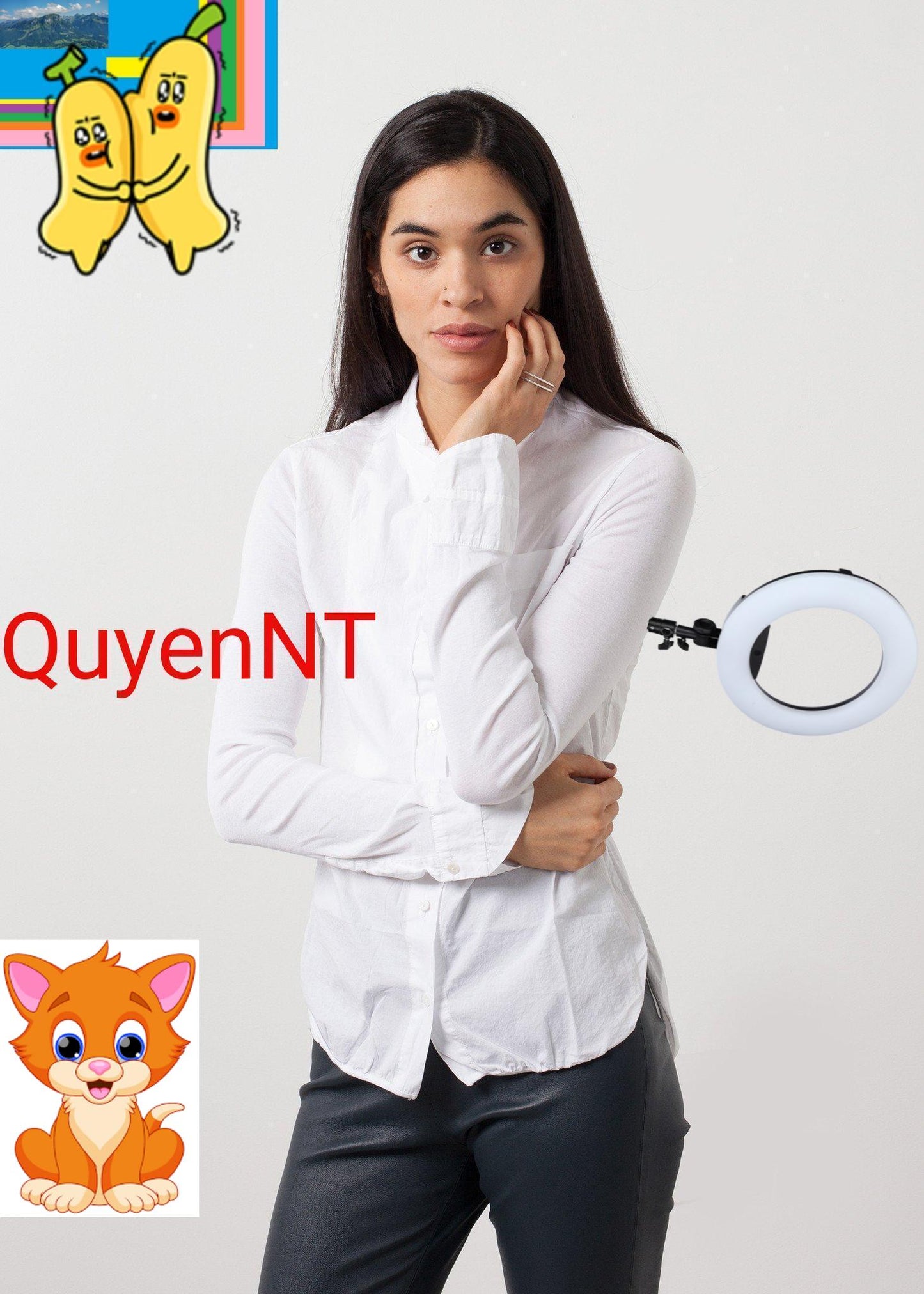 Soft Sleeve Button Up