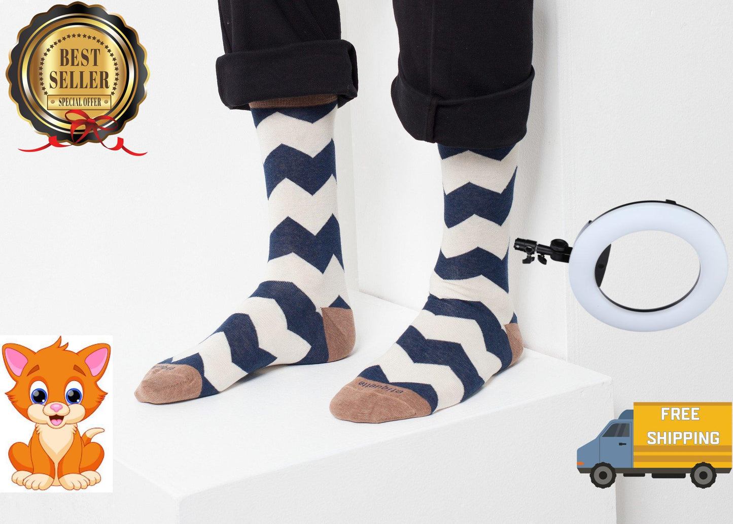 Everest Stripe Sock