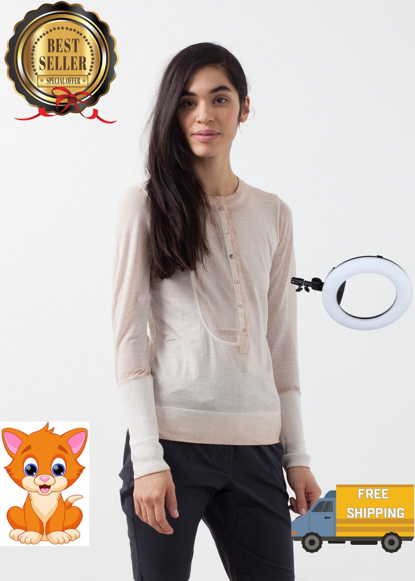 Half Bib Top