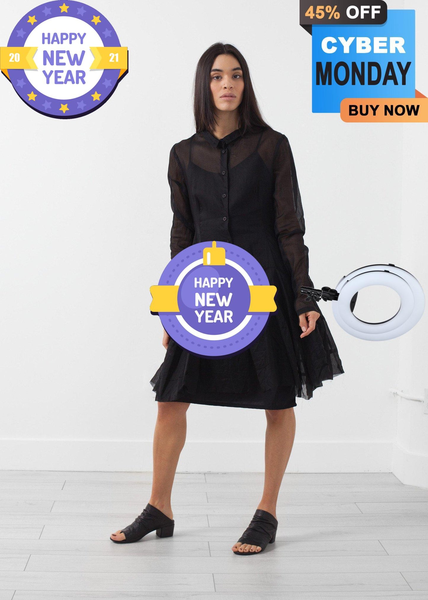 Button Up Dress