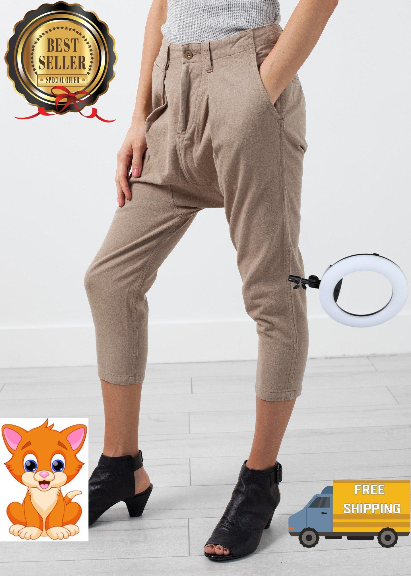 Harem Chino Pant