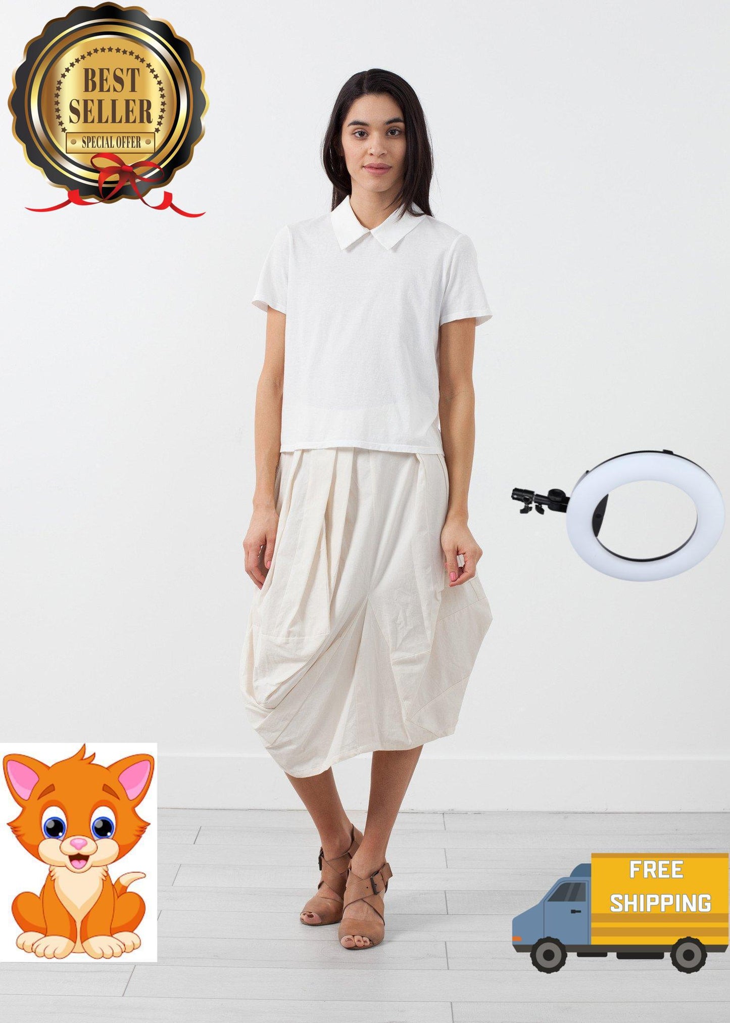 Double Collar Blouse