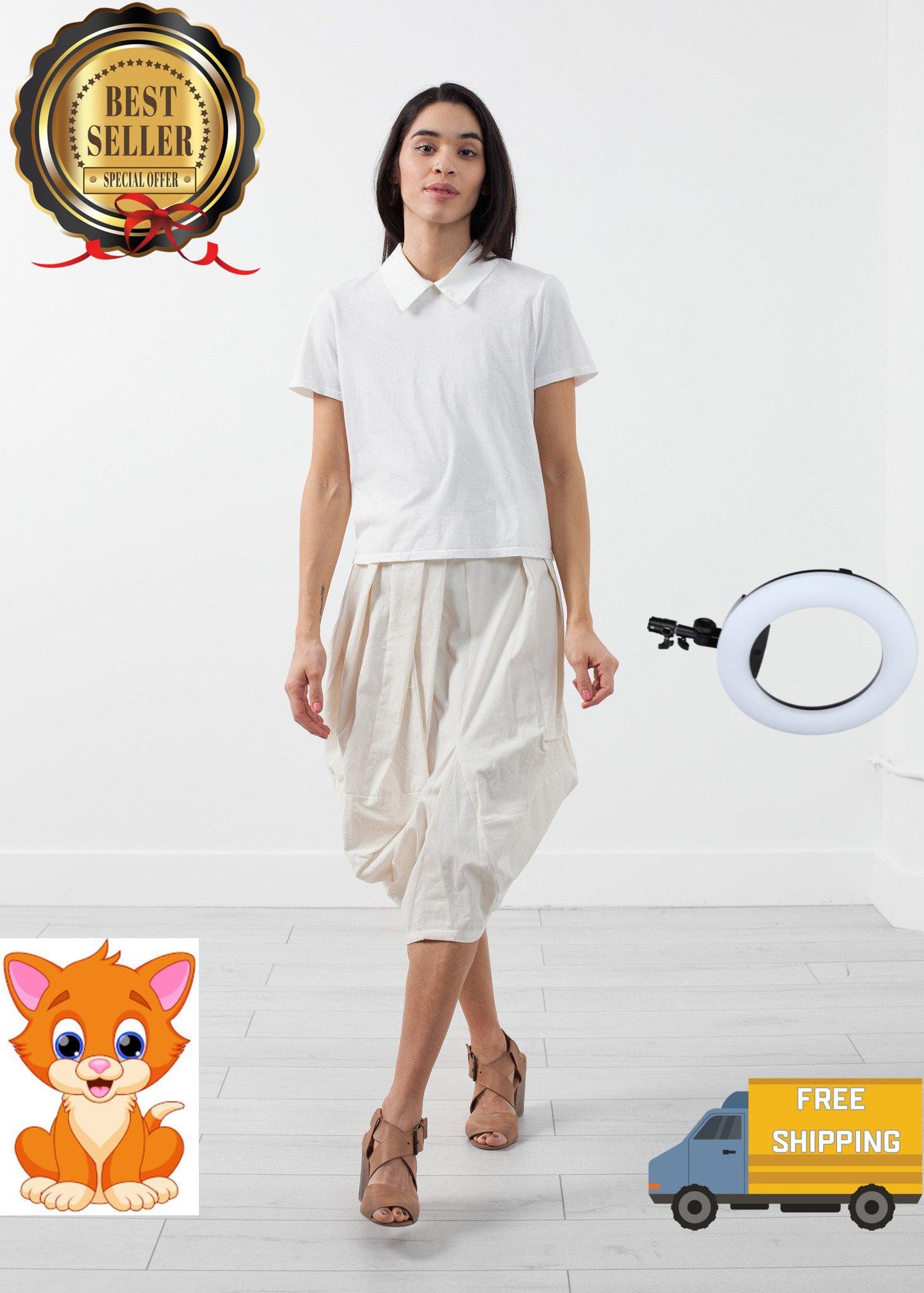 Double Collar Blouse