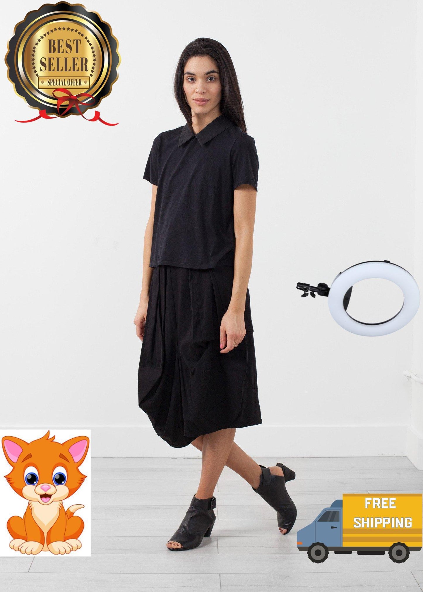 Double Collar Blouse