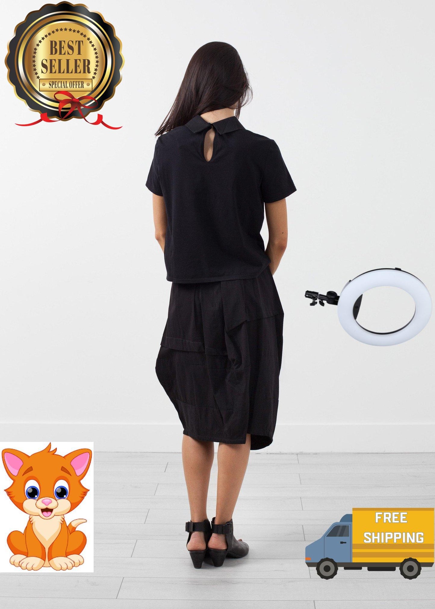 Double Collar Blouse
