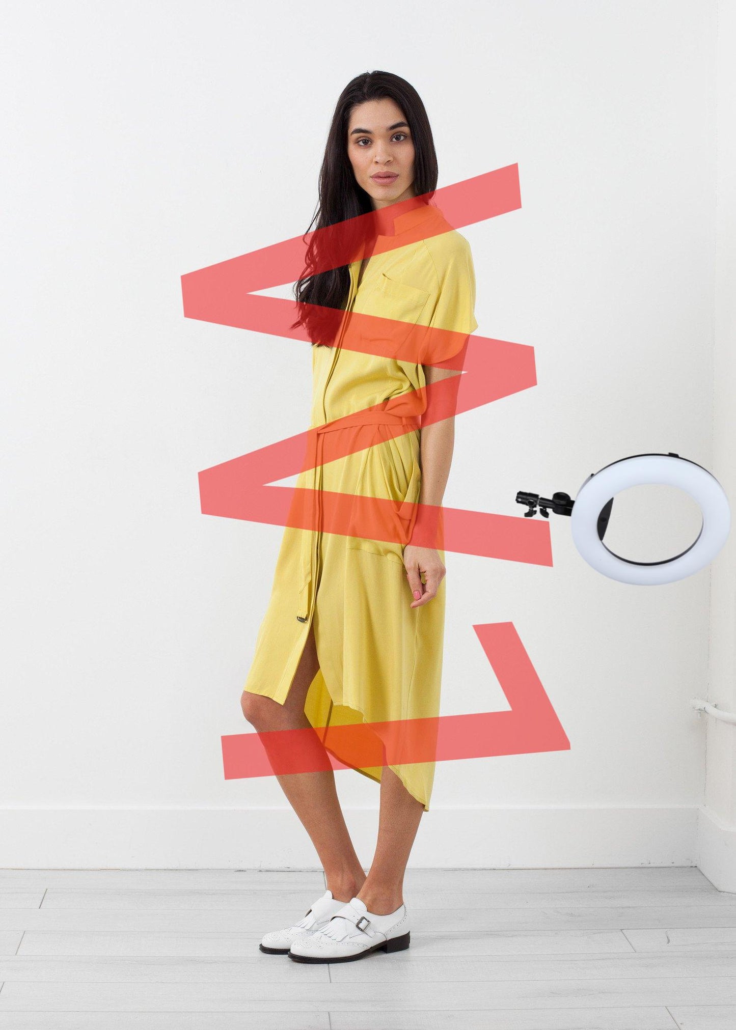 Ultime Silk Shirt Dress