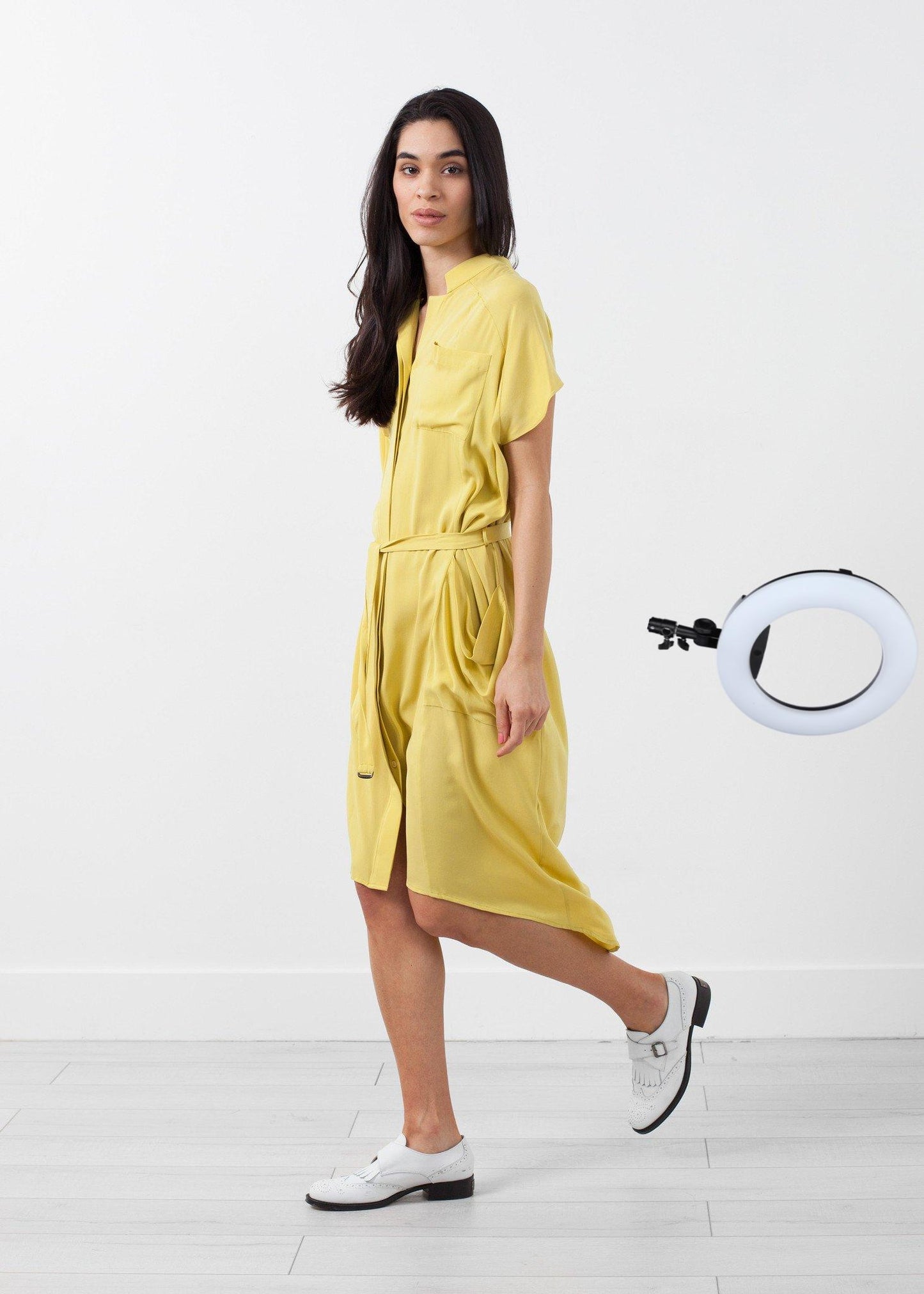 Ultime Silk Shirt Dress