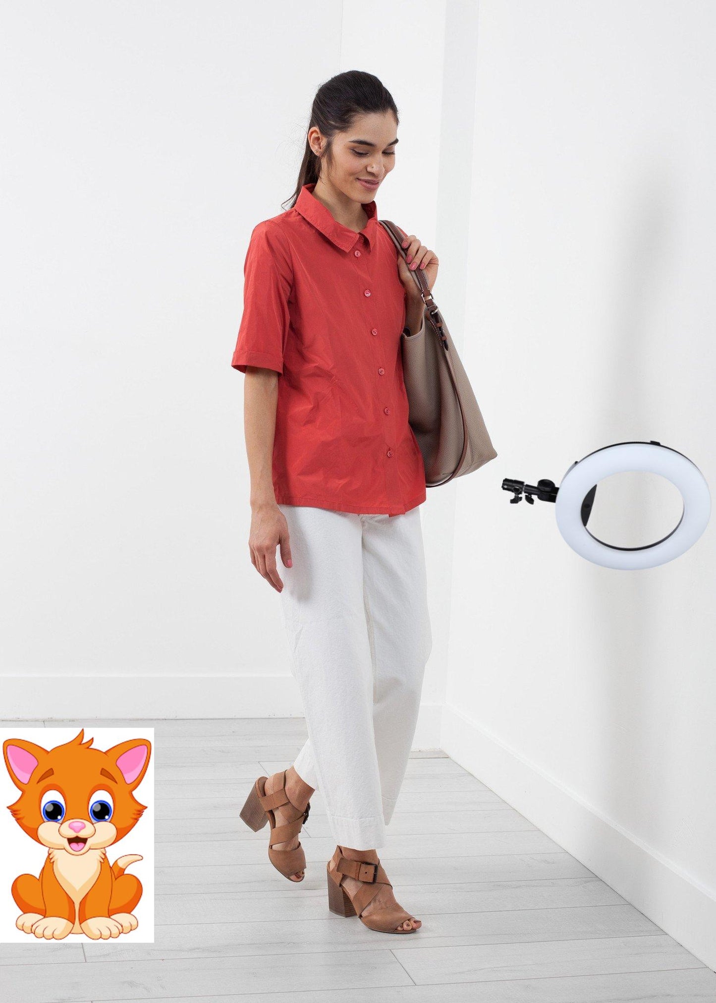 Short Sleeve Button Up