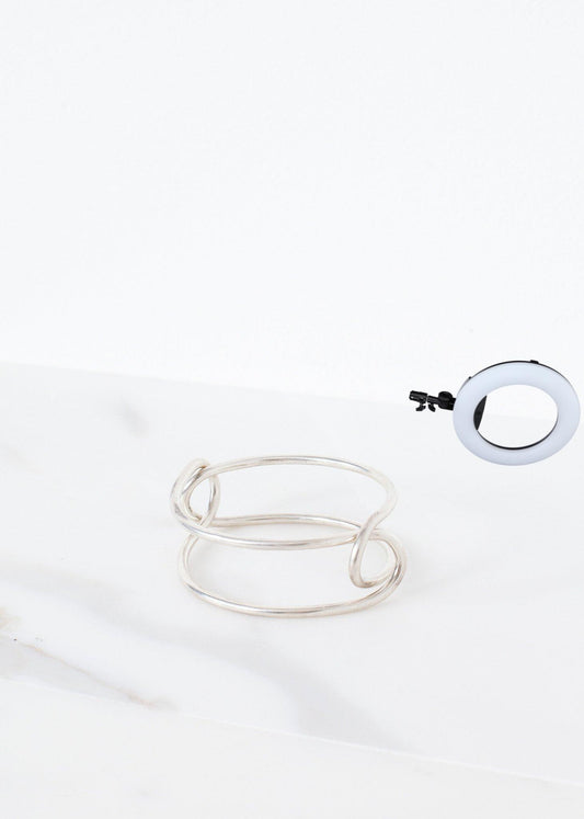 Bracelet 84 in Polished Silver