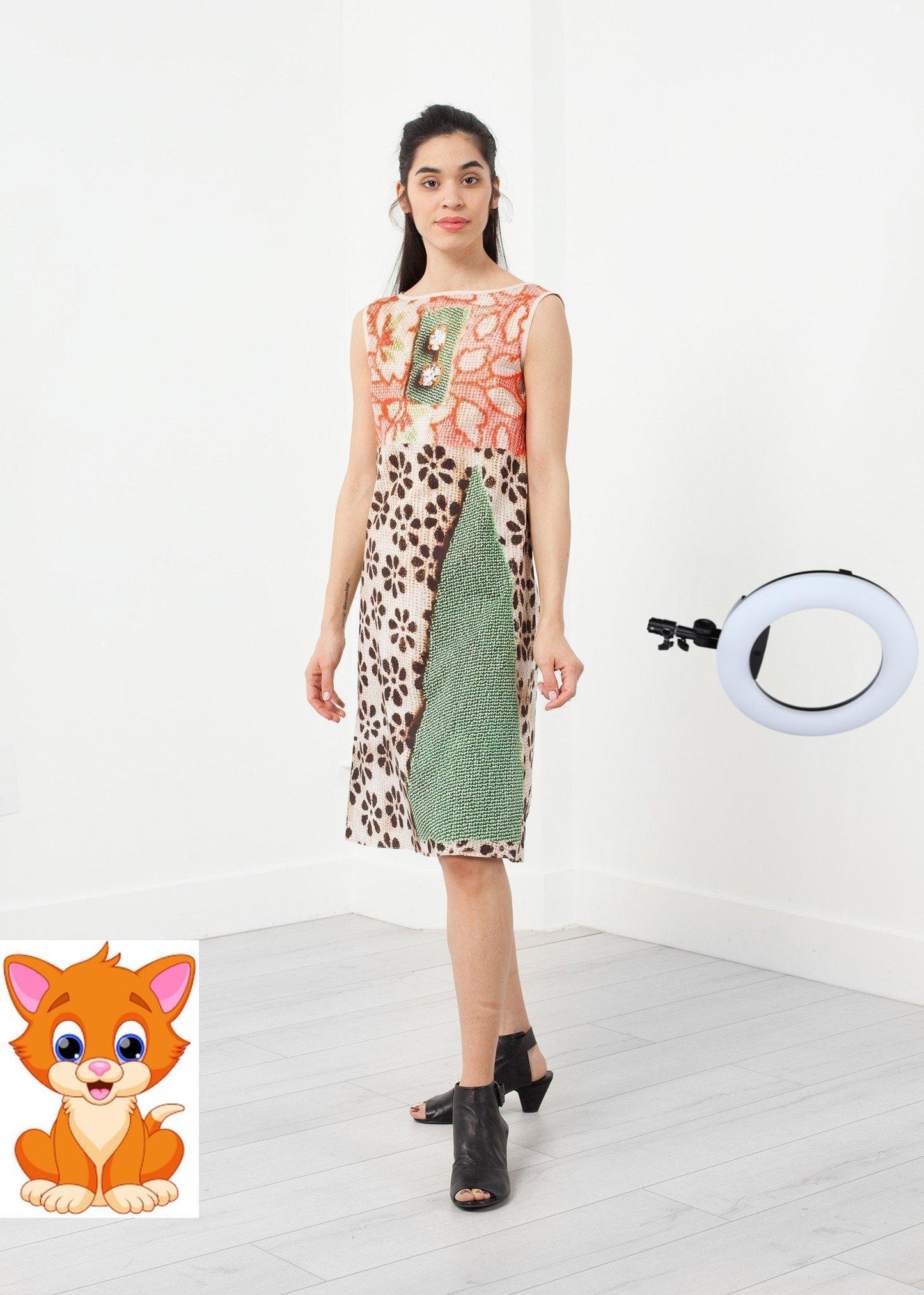 Floral Sleeveless Dress