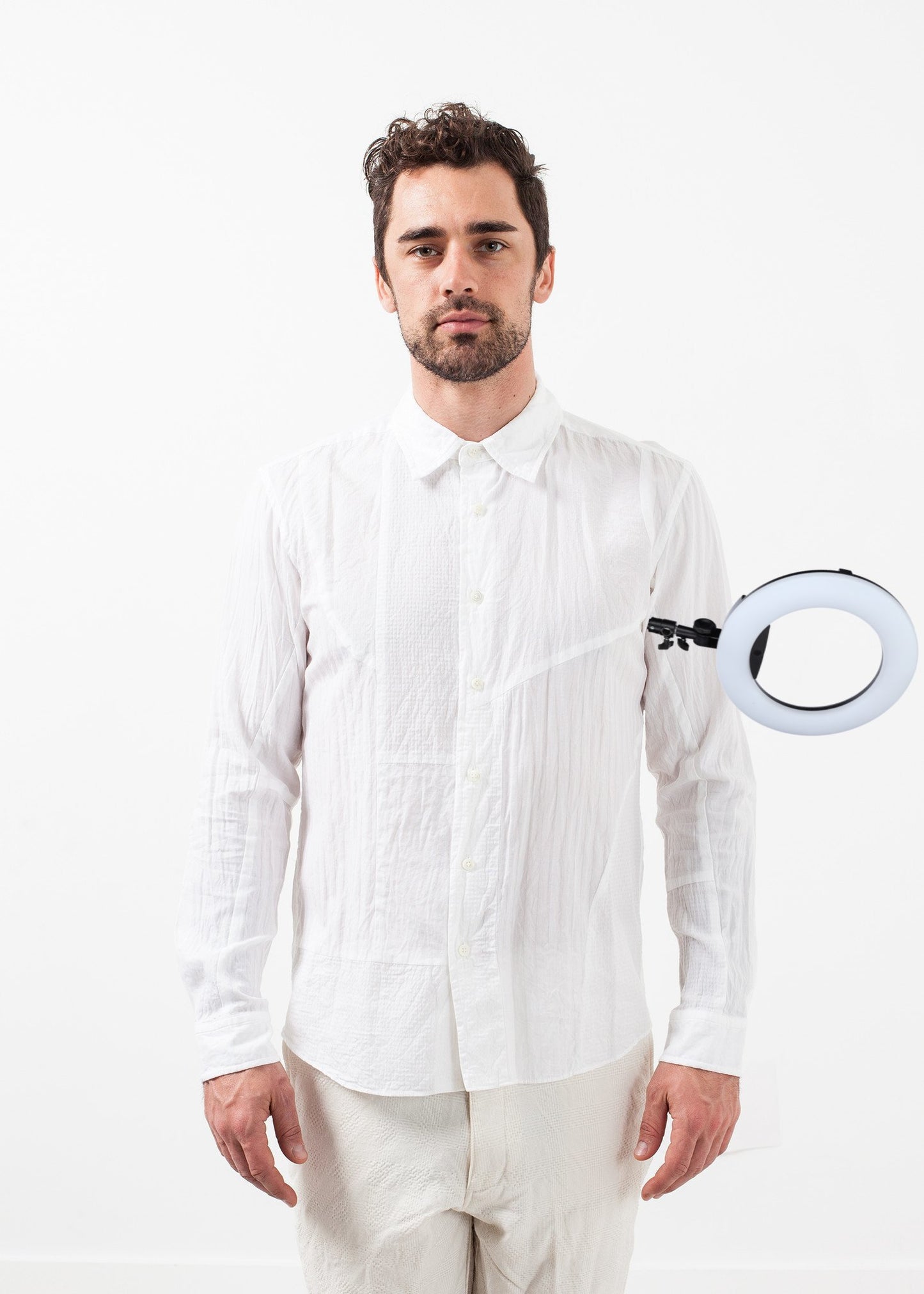 Block Button Up