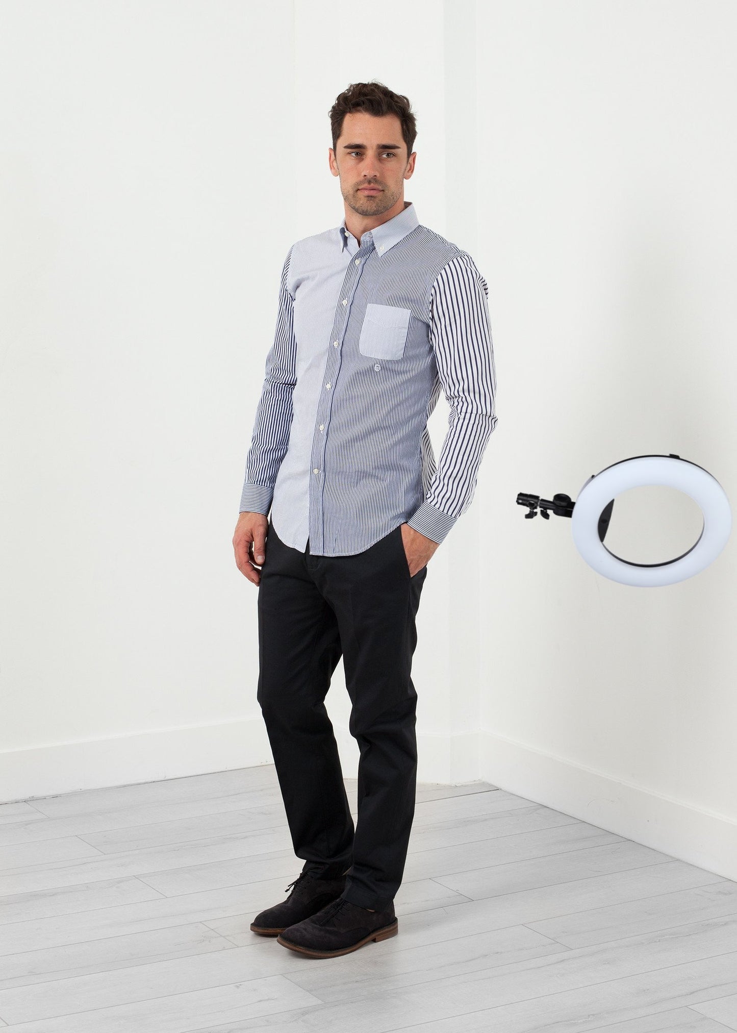Striped Button Up