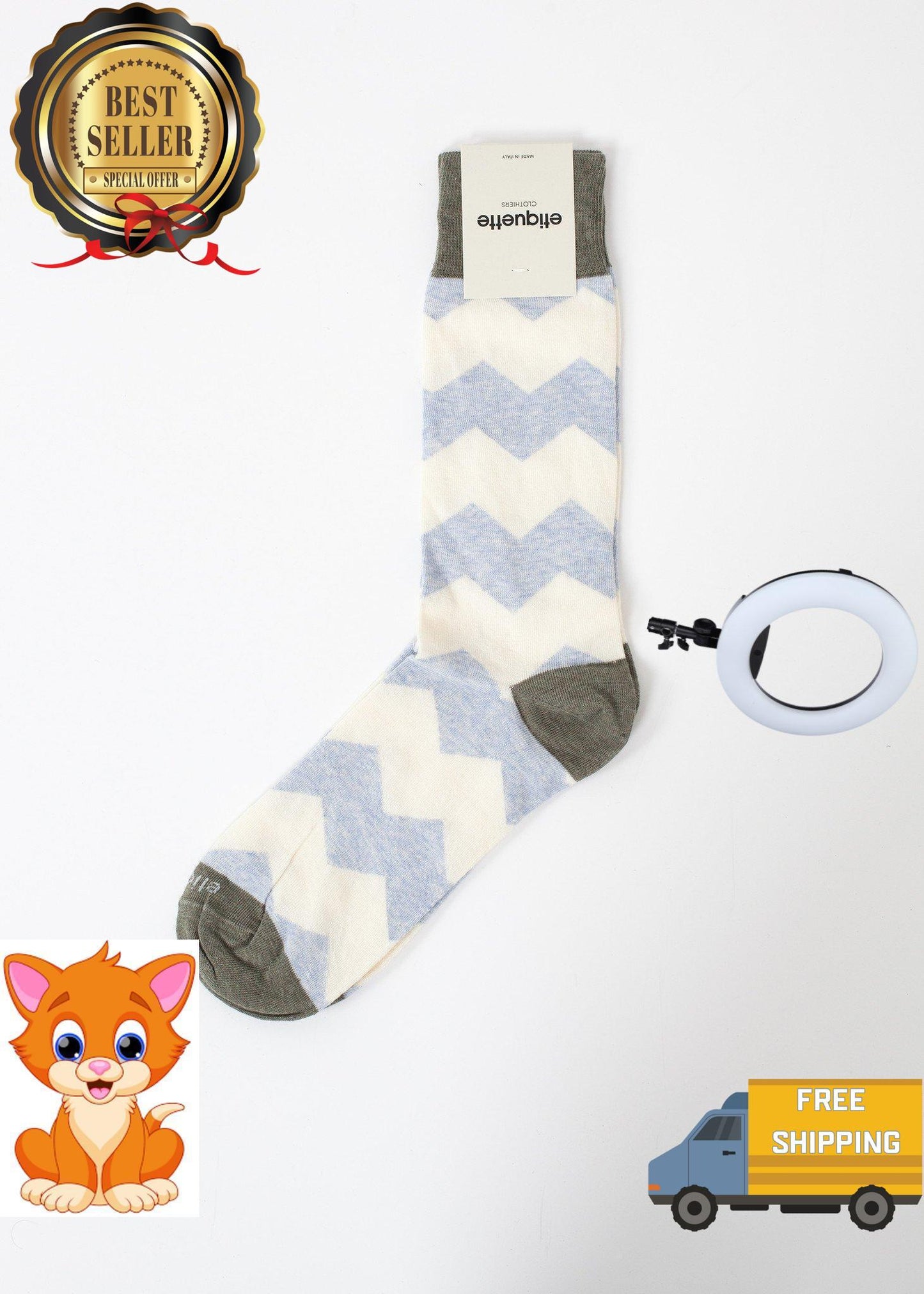 Everest Stripe Sock