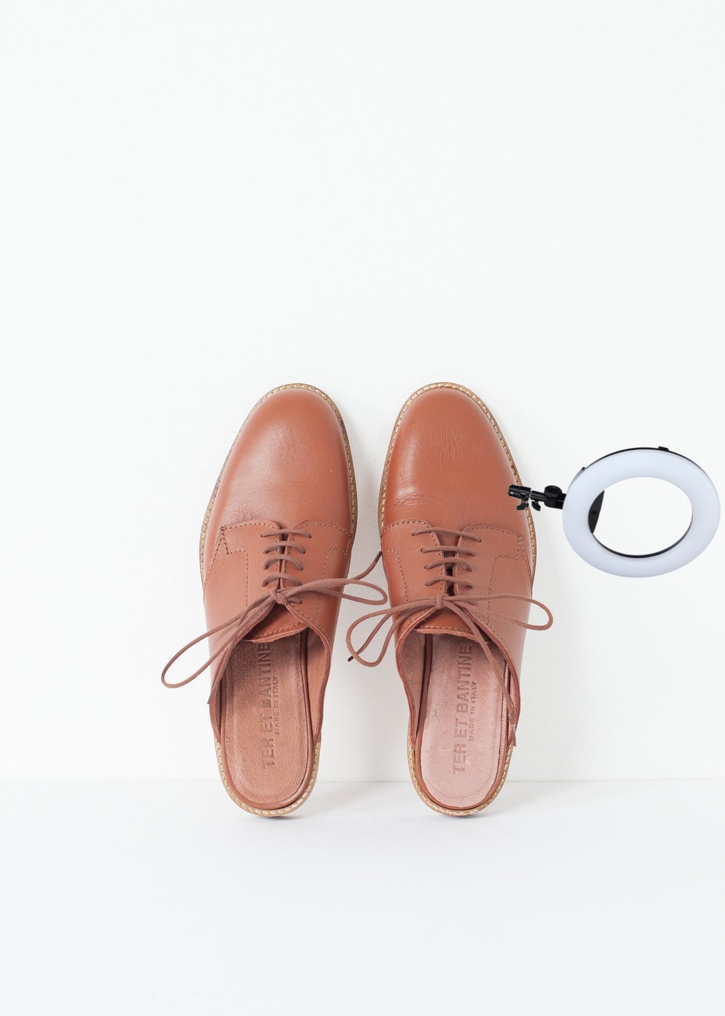 Backless Oxford in Brown