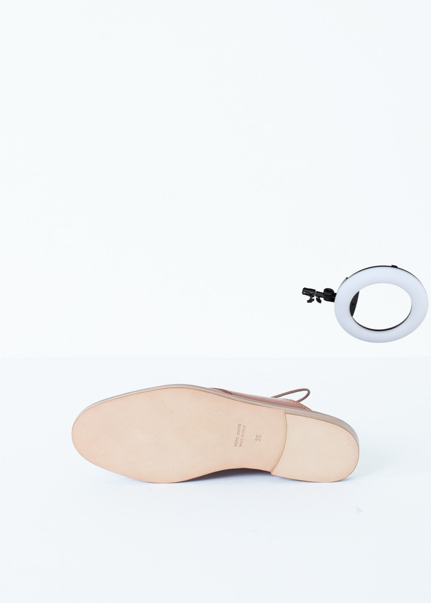 Backless Oxford in Brown