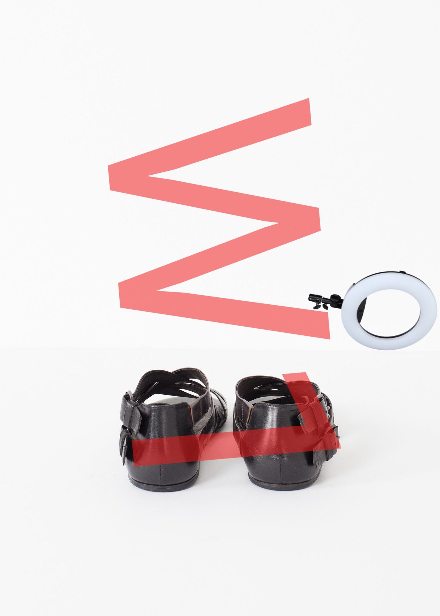 Wrap Sandal in Black/Steel