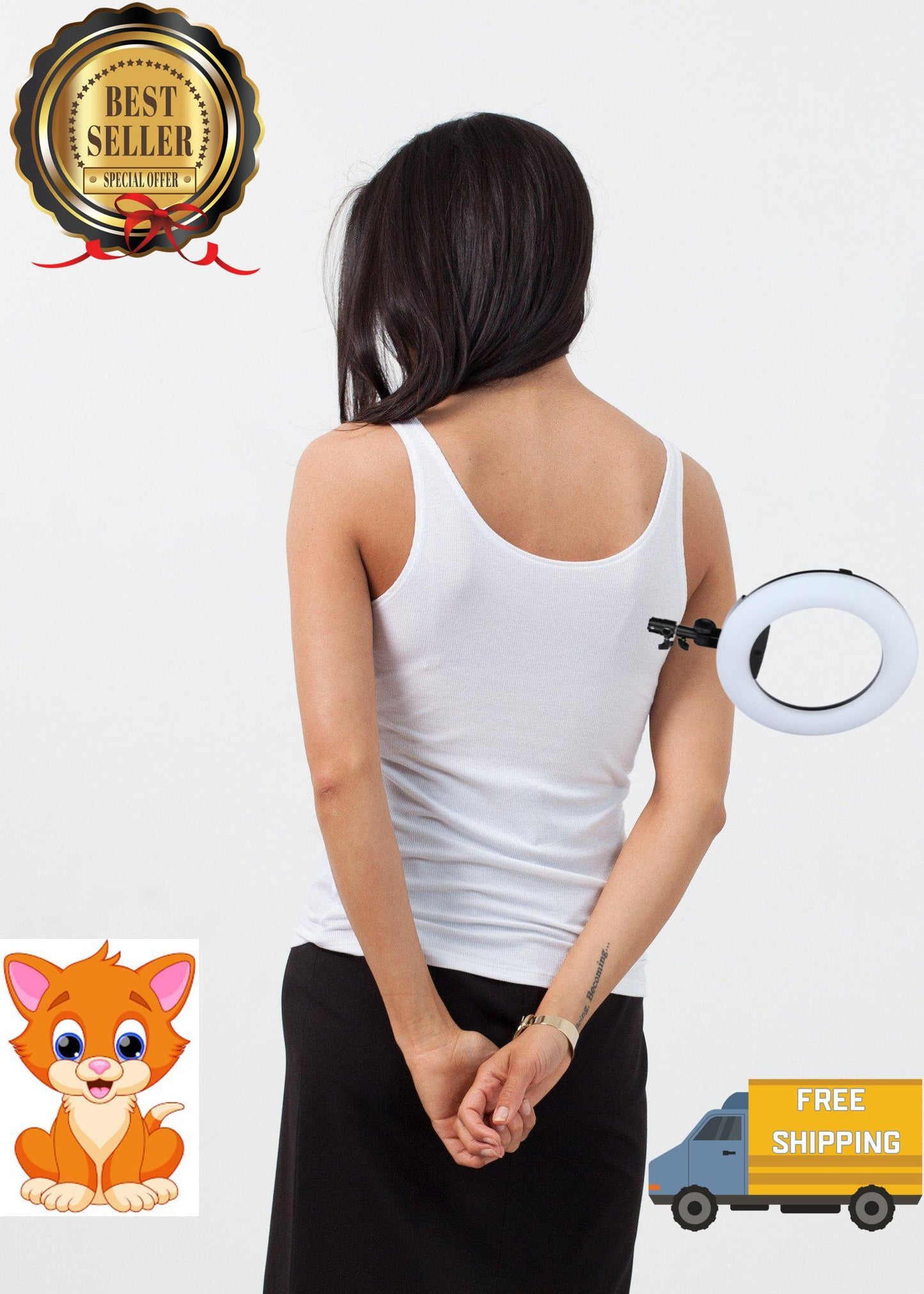 Feather Ribbed Tank