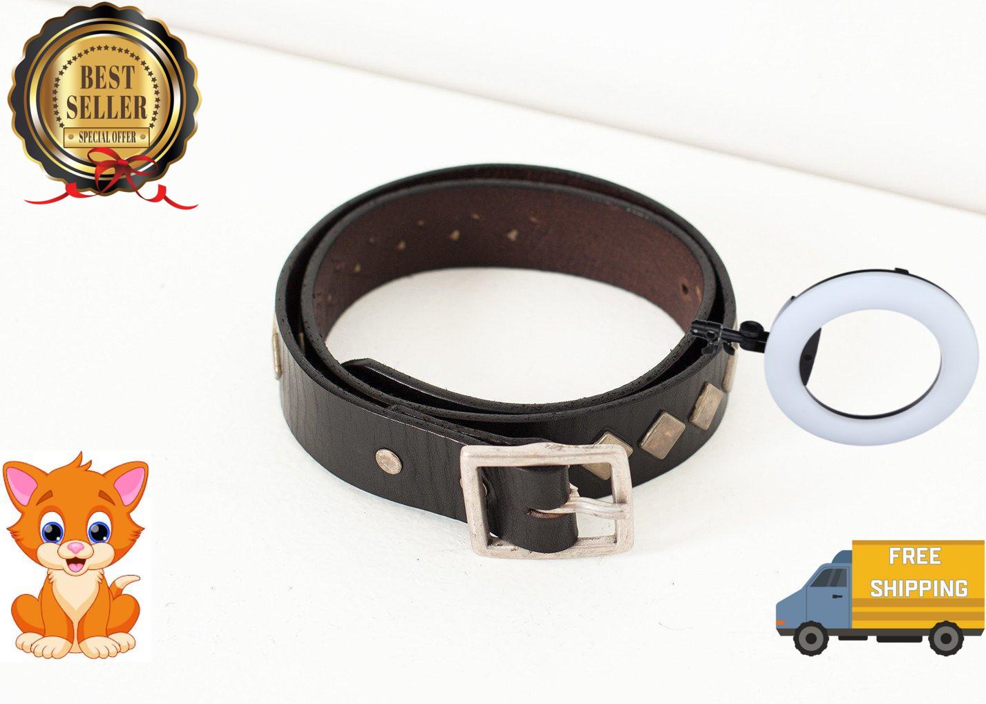 Harlequin Belt in Brown