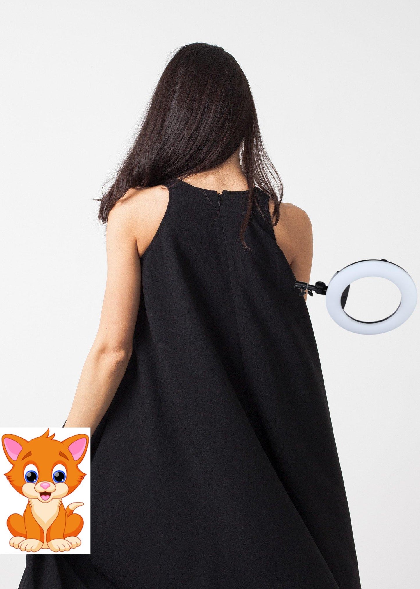 Sleeveless Flow Dress