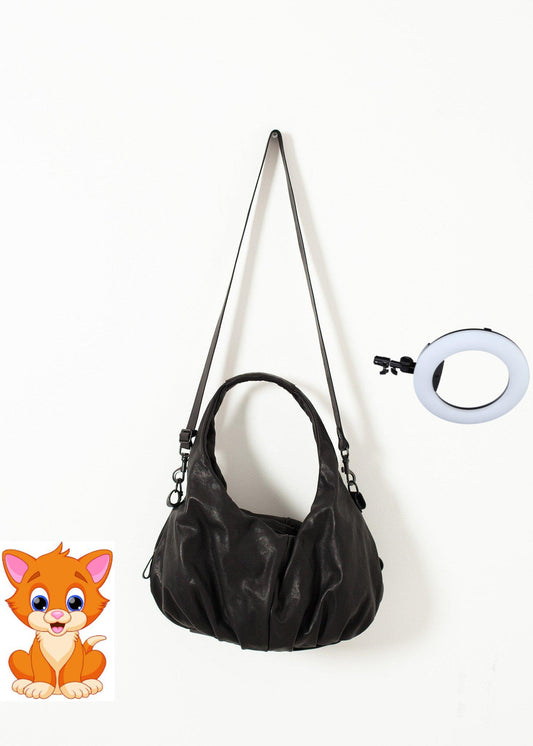 Circle Bag in Black