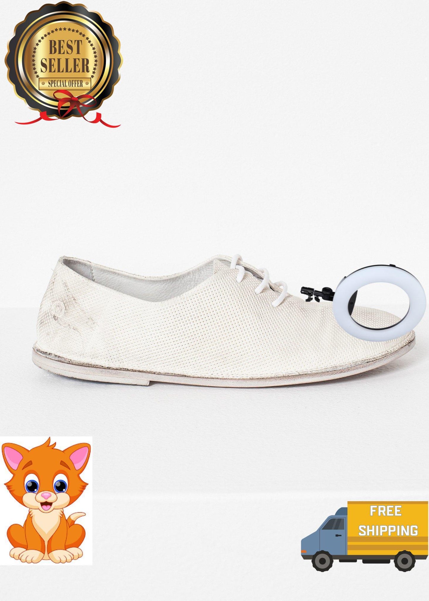 Diamond Slip-On in White