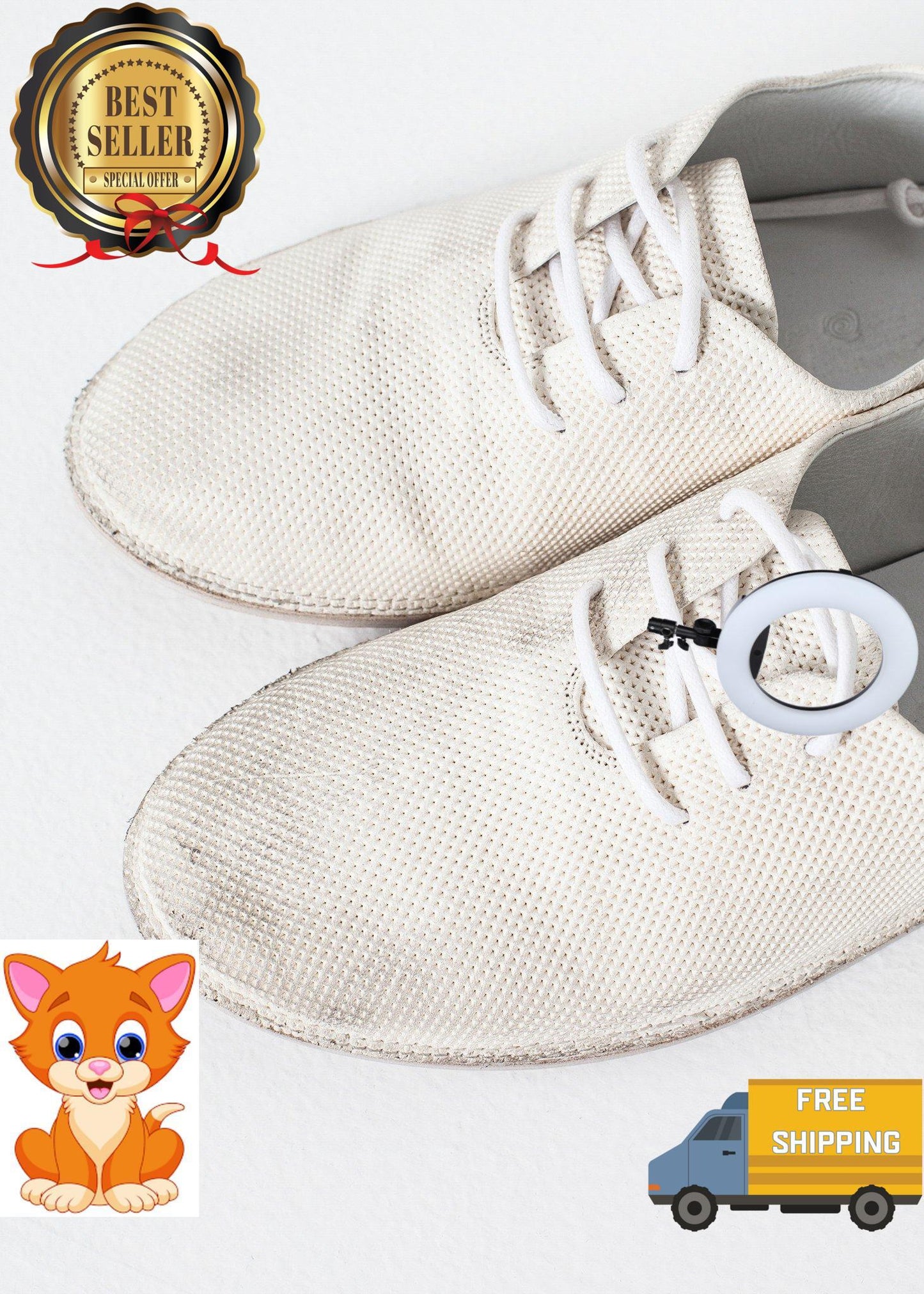 Diamond Slip-On in White