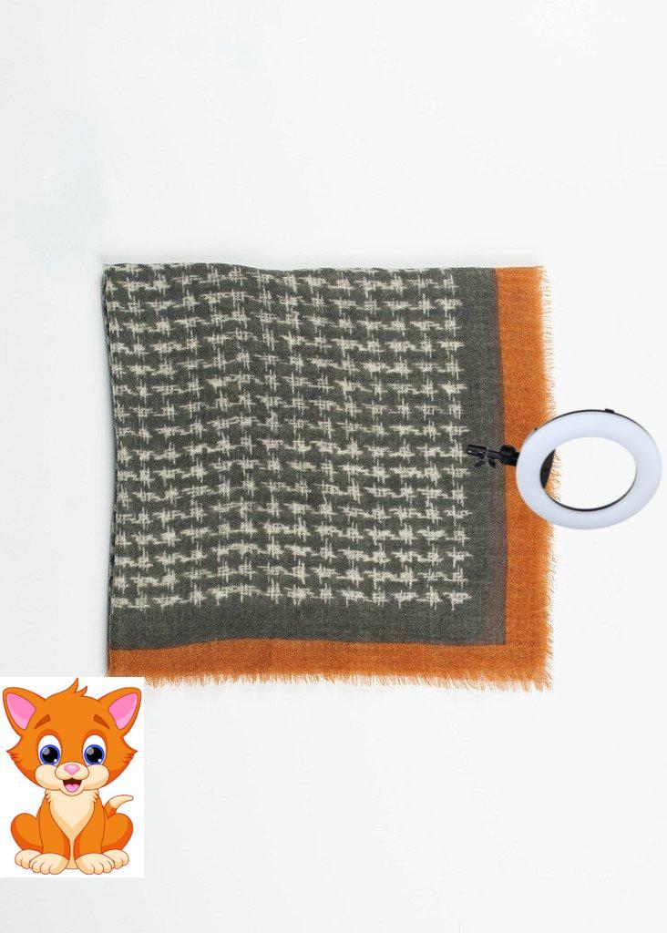 Houndstooth Square in Slate