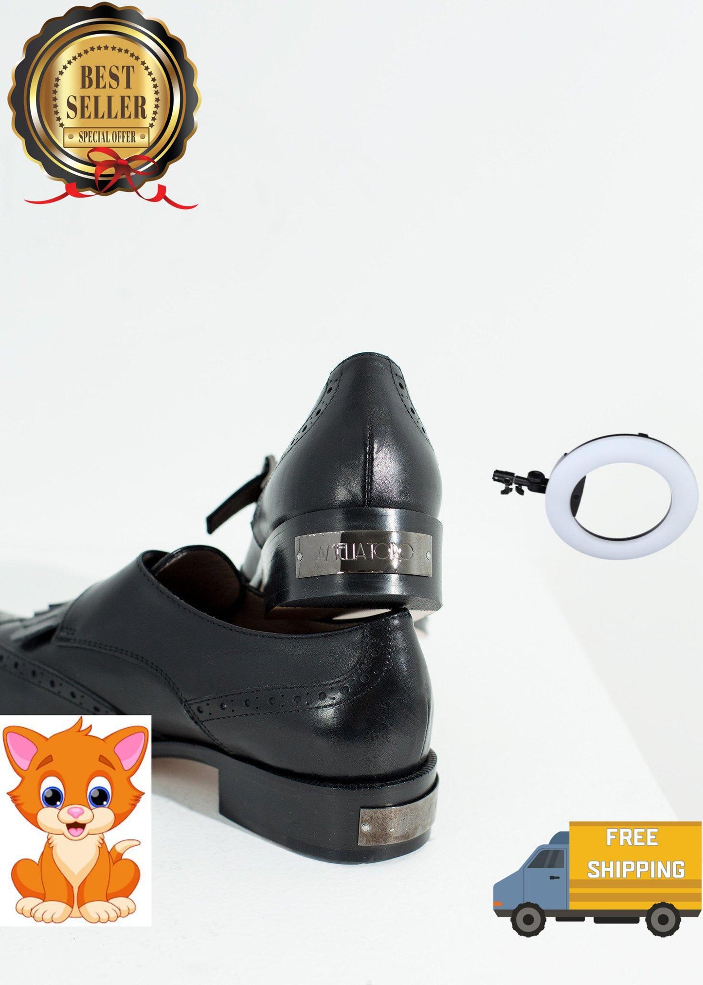 Golf Shoe in Black