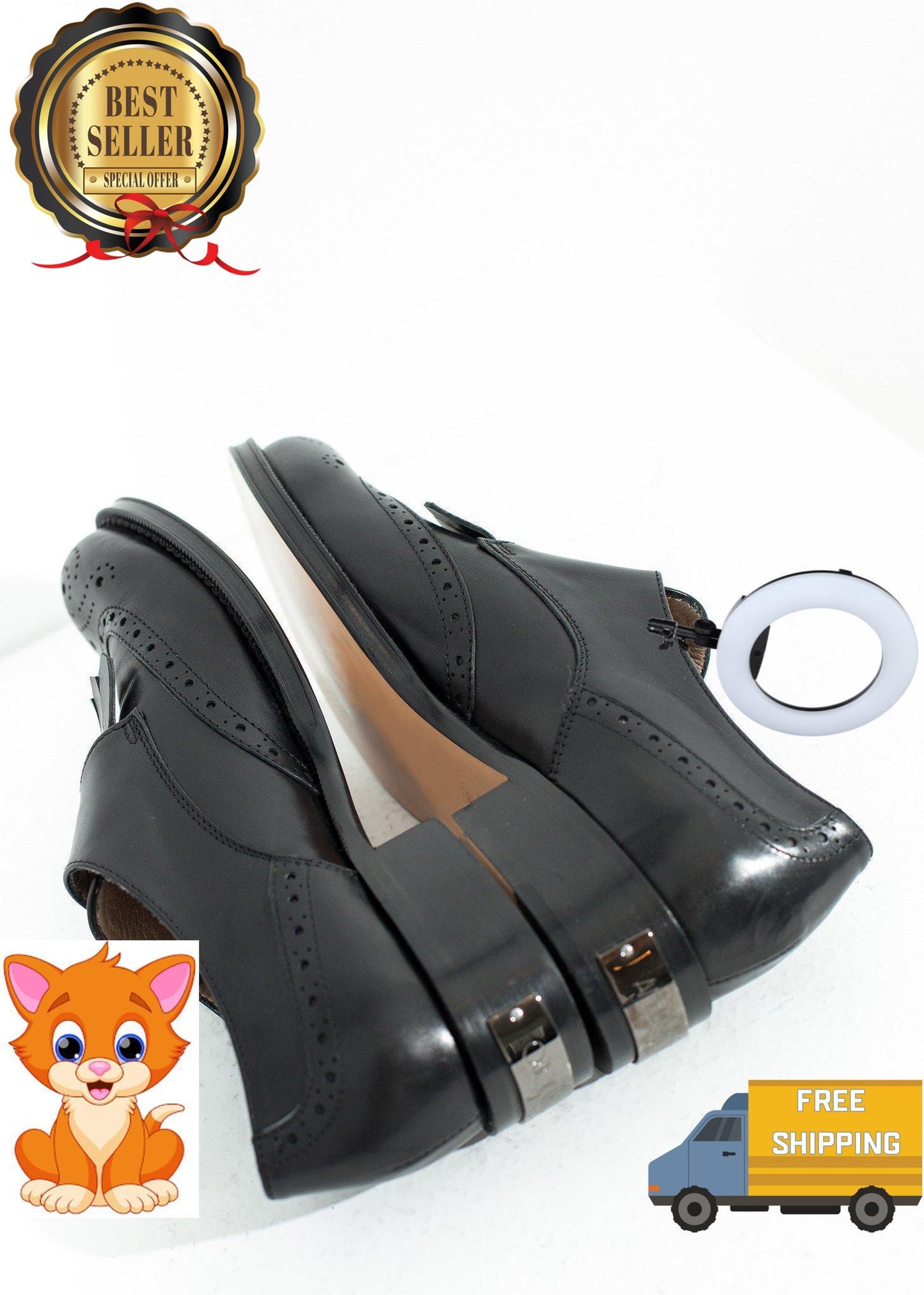 Golf Shoe in Black