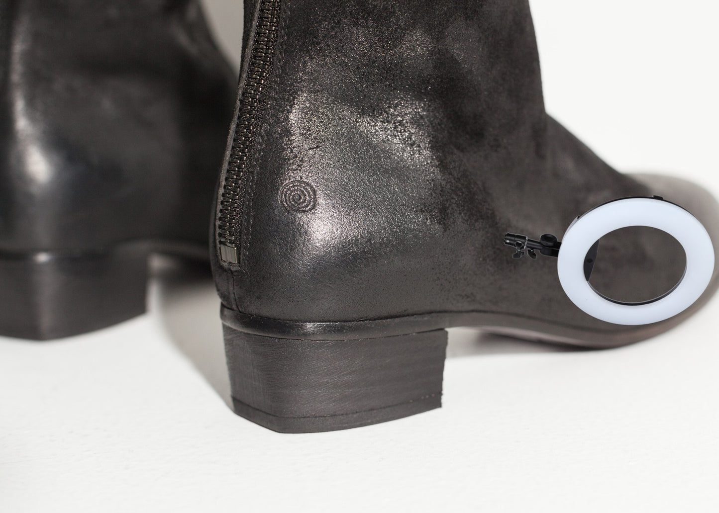 Knee-High Boot in Black