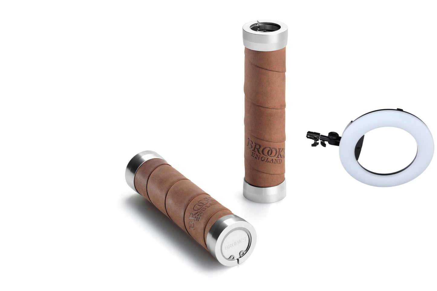 Brooks Slender Leather Grips